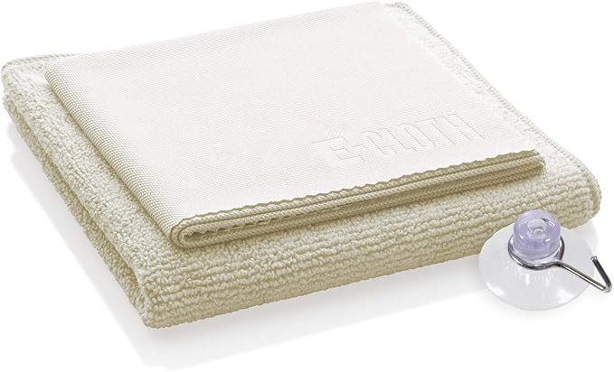 E-Cloth Microfiber Cloth Shower Cleaning Kit - Reusable Microfiber Cleaning Cloths, Glass Cleaner... | Amazon (US)