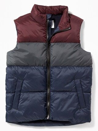 Frost-Free Quilted Vest for Boys | Old Navy US