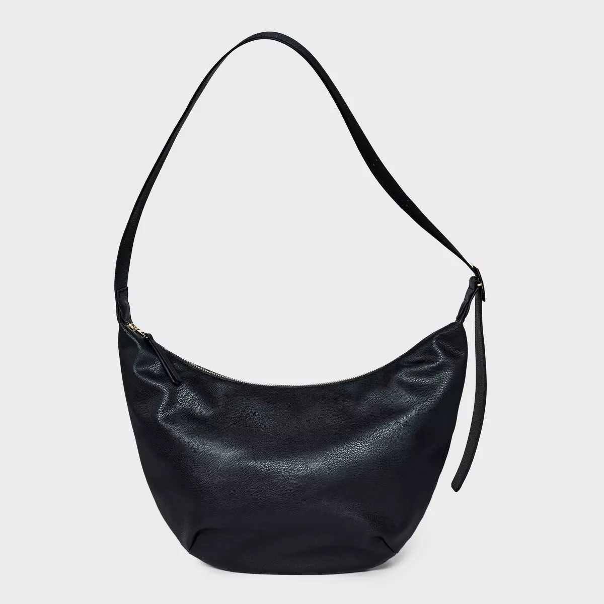 Slouchy Crescent Sling Handbag - Universal Thread™ Black | Target