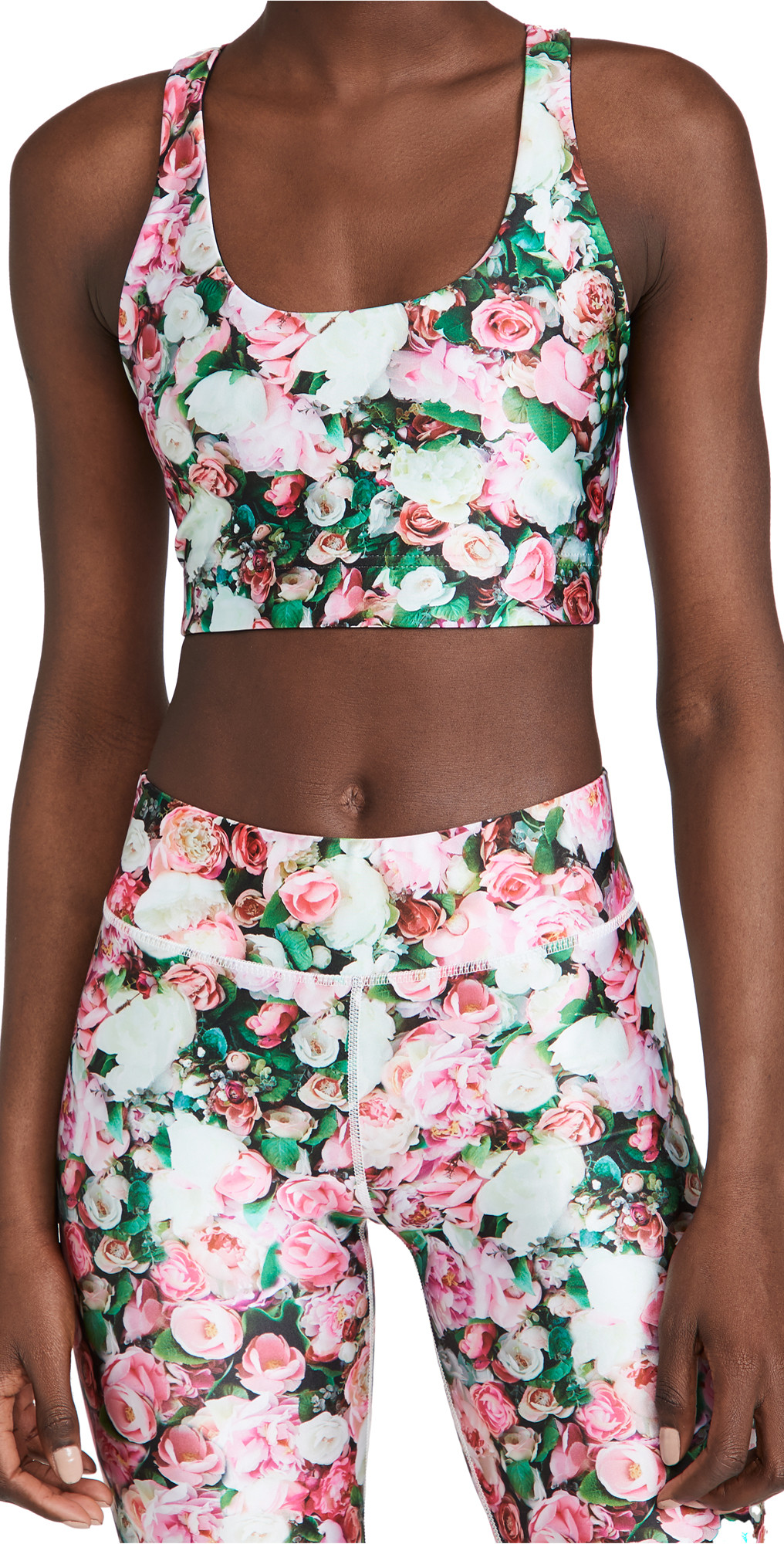 Terez Floral Reversible Sports Bra | Shopbop