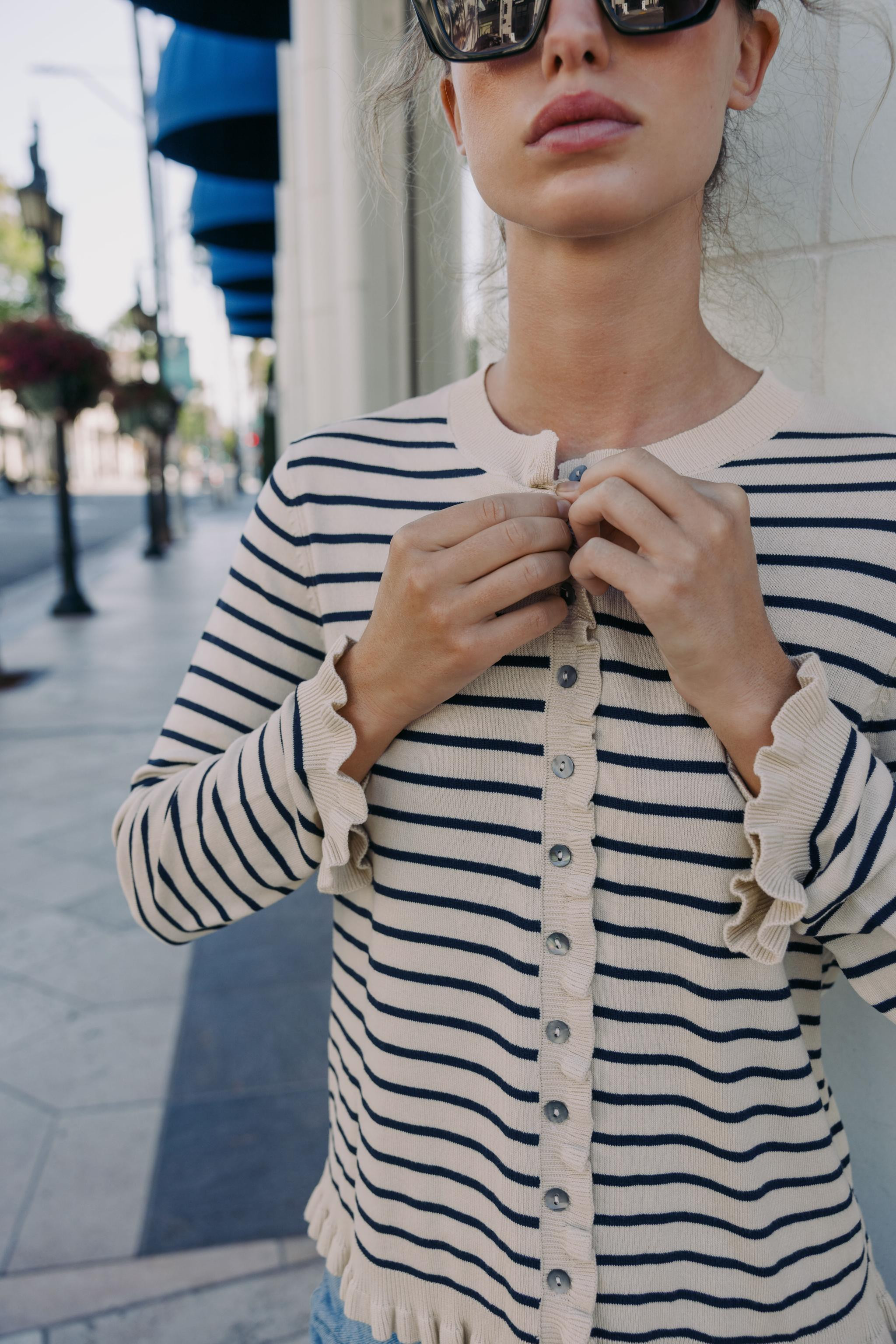 RUFFLED KNIT CARDIGAN | Zara US