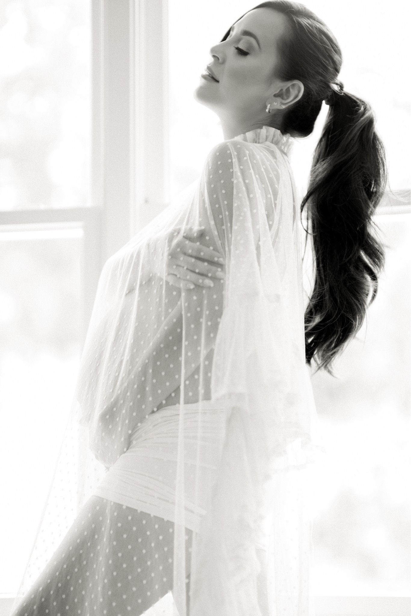 I LOVED this sheer look for my maternity shoot. For this shot, we took my arms out of the sleeves and more so just used the dress as a piece of fabric. The shots turned out absolutely perfect. 

#LTKbump #LTKbaby #LTKunder100
