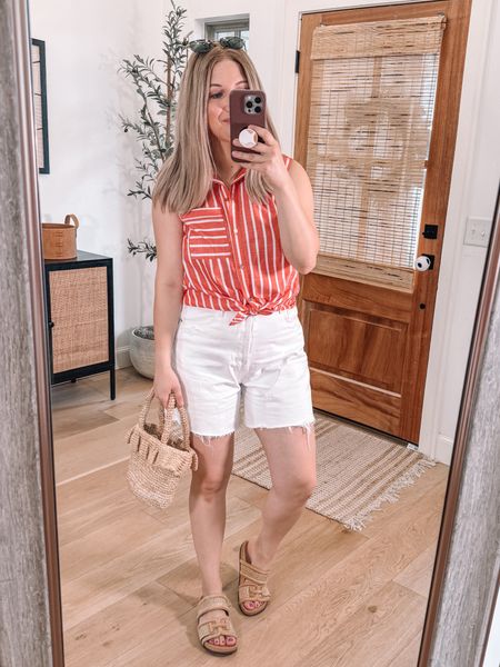 This striped top would be so cute for 4th of July! 

#LTKFindsUnder50 #LTKStyleTip #LTKSeasonal