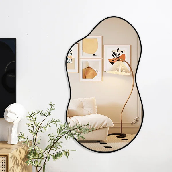 Cloud Shaped Metal Wall Mirror | Wayfair North America