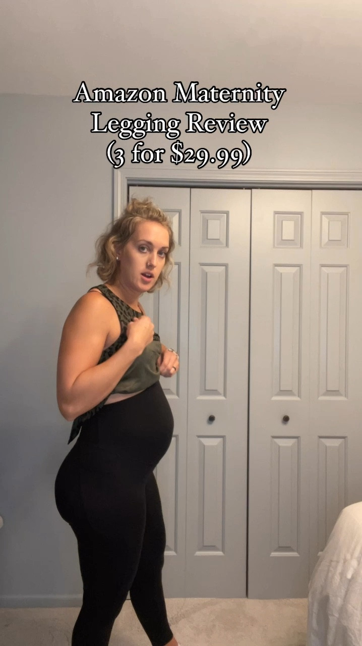 Affordable maternity leggings! These Amazon maternity leggings are great for second into third trimester. Esp for you long torso girlies like me🤪
They are only $30 for a 3 pack! I am wearing a medium and find them to be perfect in terms of compression. If you want more compression size down, but to me they feel perfect for the size I got. 🩷 I’m 26 weeks pregnant here🤰🏼

#LTKBump #LTKFindsUnder50 #LTKSaleAlert