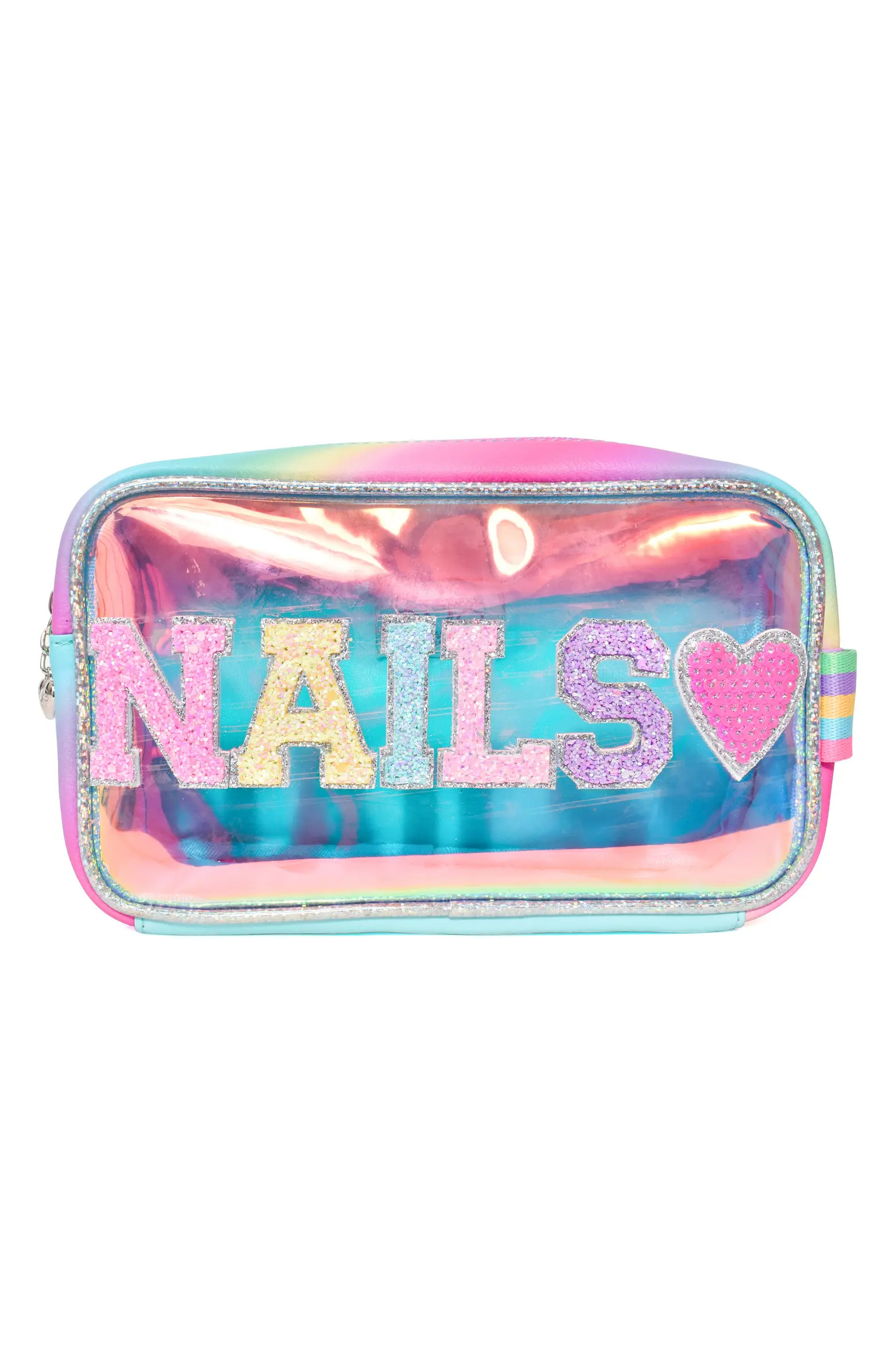 Kids' Nails Glitter Pouch | Nordstrom