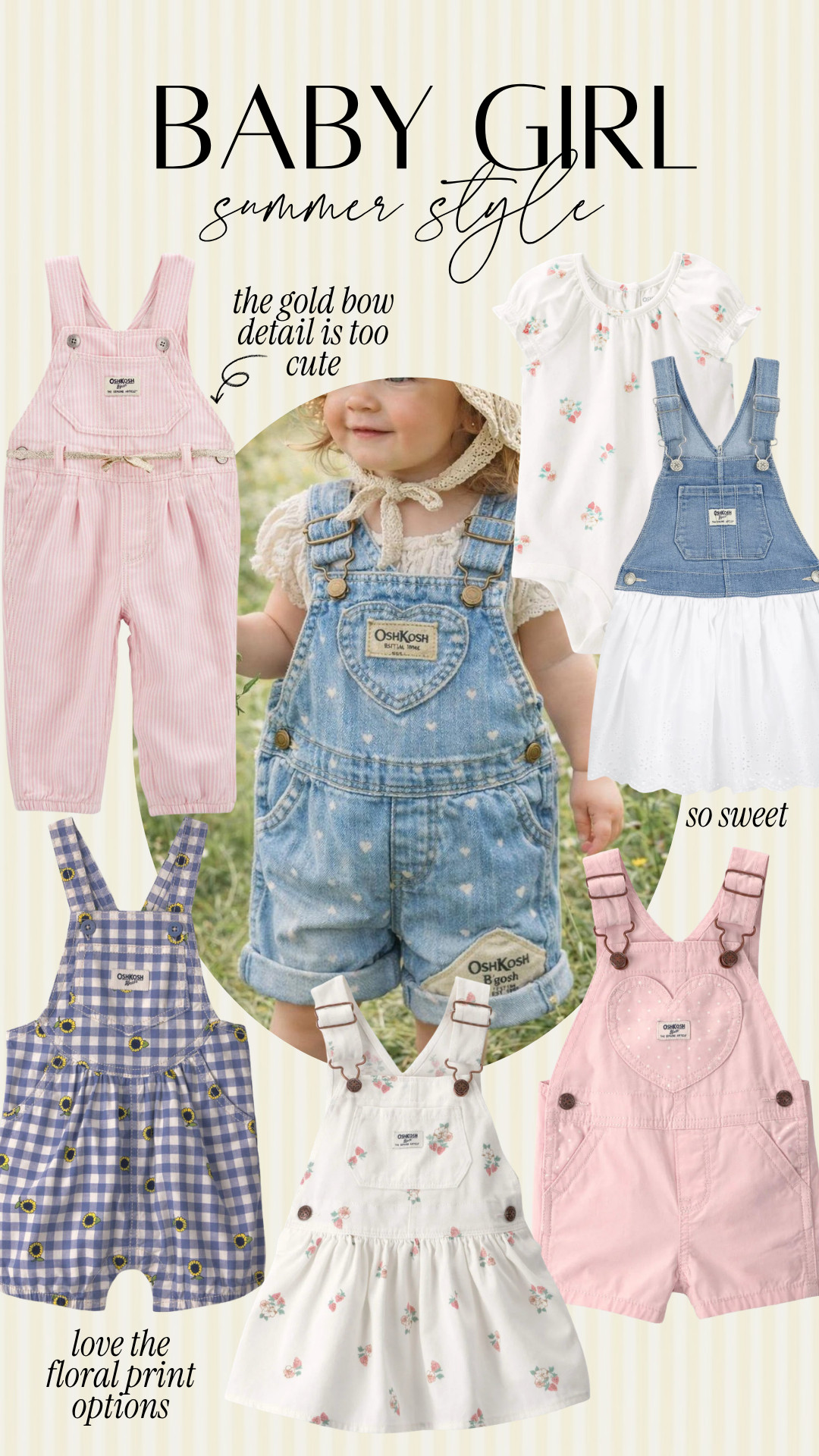 The cutest summer overalls from Carters! Sizes for baby girl and toddler

#LTKBaby #LTKKids