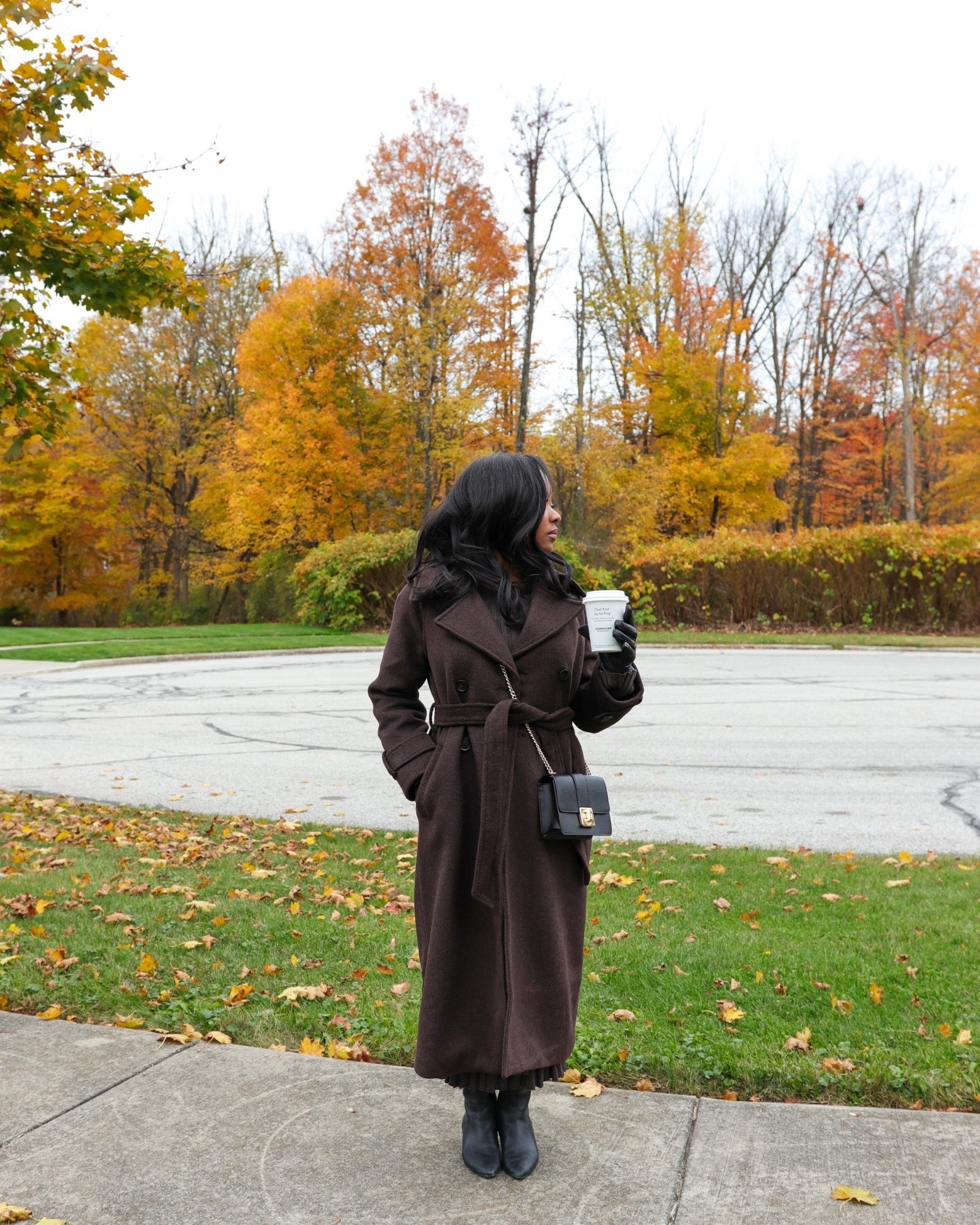 modest winter outfit 🤎