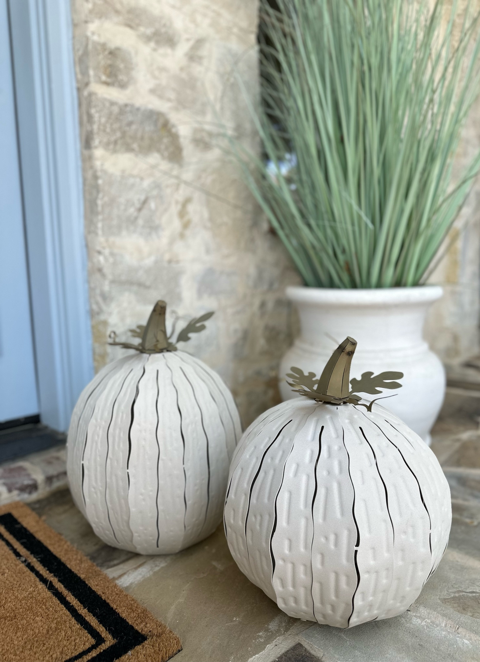 I’m ready for Fall, y’all! 🍁🍂

I told myself I wasn’t going to buy Fall decor this year but I couldn’t help it! These pumpkins come in four beautiful colors and they are so easy to put together. I love that they are metal and they even have an opening at the bottom to add a candle! The detailing makes them look so realistic too. I’m obsessed!
#decor #homedecor #fall #falldecor #pumpkins

#LTKHome #LTKSeasonal