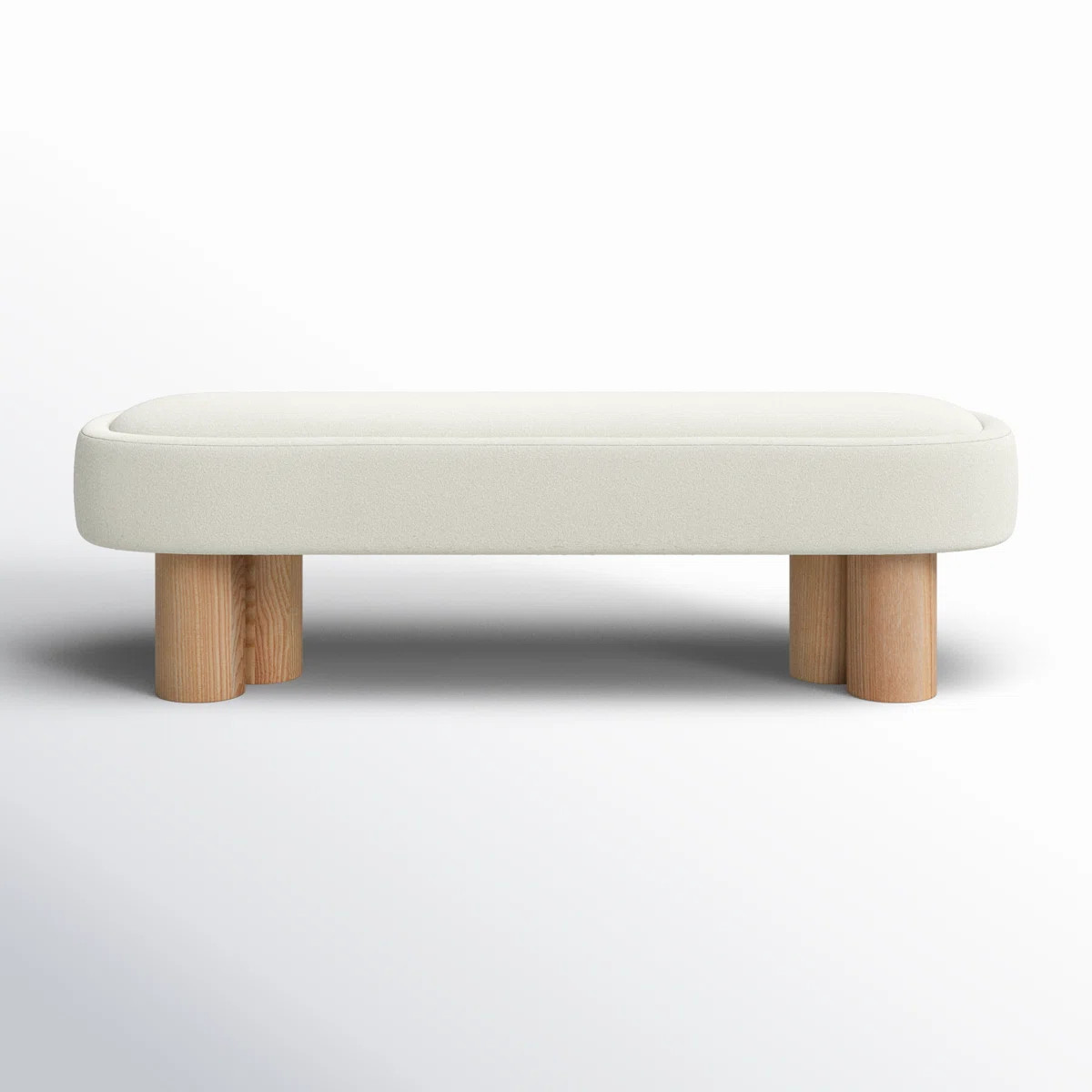 Sarro Boucle Upholstered Bench | Wayfair North America