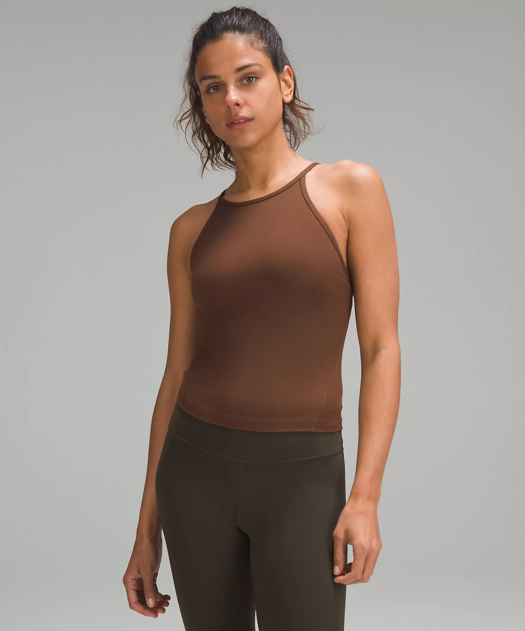 Lightweight High-Neck Yoga Tank Top | Women's Sleeveless & Tank Tops | lululemon | Lululemon (US)