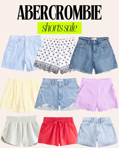 All Abercrombie shorts are 25% off! And an EXTRA 15% off with code AFSHORTS

#LTKFindsUnder100 #LTKFindsUnder50 #LTKSaleAlert