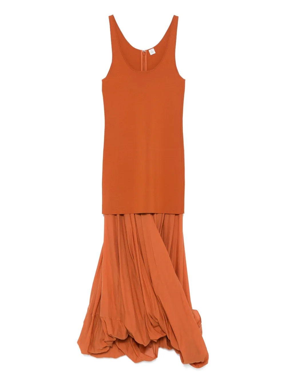 TOTEME Cocoon Tank Dress | Orange | FARFETCH | Farfetch Global