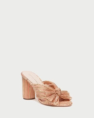 Penny Bermuda/Gold Bow Mule | Loeffler Randall