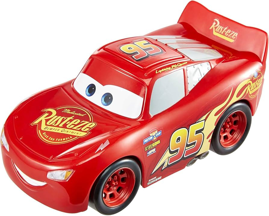 Amazon.com: Disney GXT29​ and Pixar Cars Track Talkers Lightning McQueen, 5.5-in, Authentic Fav... | Amazon (US)