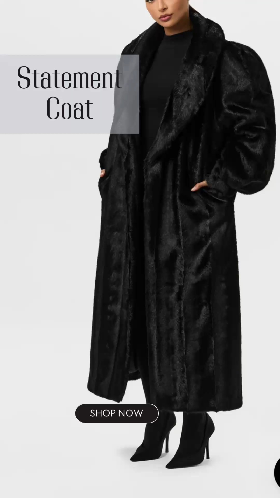 Statement coats are having a moment…
If you don’t own one yet…this is your sign.
Found the most bomb faux mink from Naked Wardrobe and it is giving luxury without the luxury price.
Ankle length, super chic, and on sale right now at Naked Wardrobe 👀
This is the kind of piece that turns leggings into a look. Throw it over any basics and instantly elevate the whole outfit. 💁🏽‍♀️
Linked similiar finds ✨

#StatementCoat #WinterStyle
#LuxuryOnABudget #FauxMink
#ChicWinter #ElevatedStyle
#LTKFinds #LTKStyle
#CoatSeason #AnkleLengthCoat
#statementcoat #SoftLifeStyle
#LuxuryLifestyle #ModernGlam
#EffortlessChic #HighLowFashion
#WardrobeElevated #capsulewardrobe #luxuryforless #salefinds #luxuryonabudget #ltkover40 #ltkmomlife #ltkgrwm #ltkwedding 

#LTKSaleAlert #LTKNYFW #LTKSeasonal