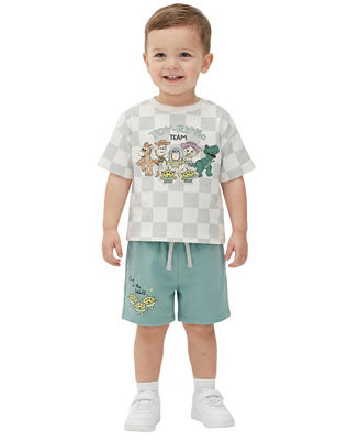 Baby Boys' Toy Story Short-Sleeve T-Shirt and Shorts, 2-Piece Set | Macy's