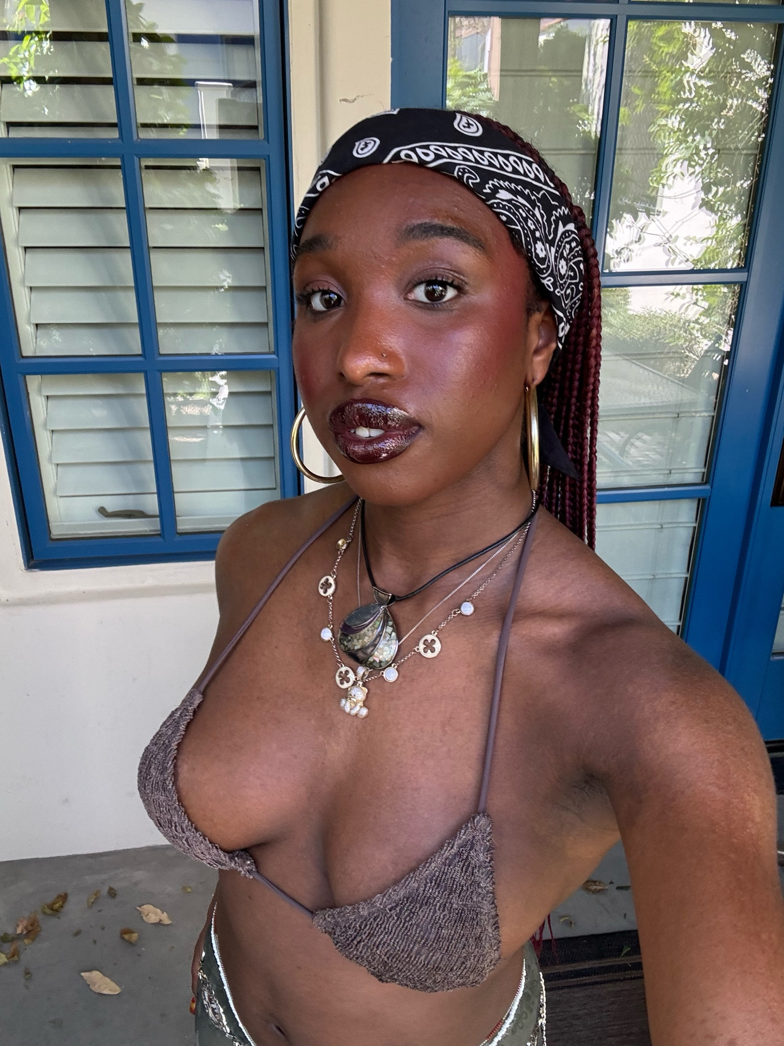 Dark brown lip combo for my girls