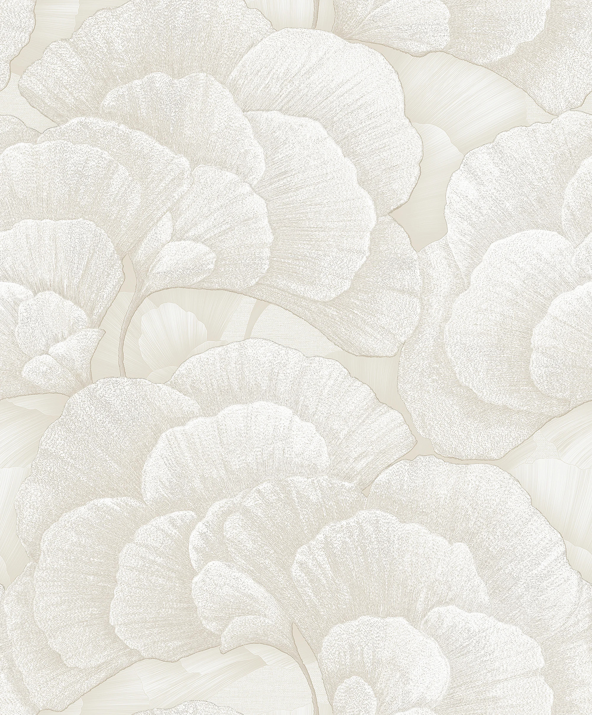 Embroidered Ginkgo Wallpaper | Wayfair North America