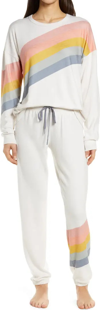 PJ Salvage Peachy Jersey Pajamas | Nordstrom | Nordstrom