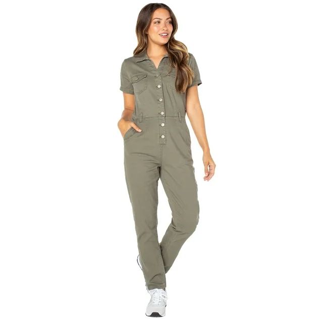 Celebrity Pink Women's Juniors Slim Fit Boilersuit | Walmart (US)