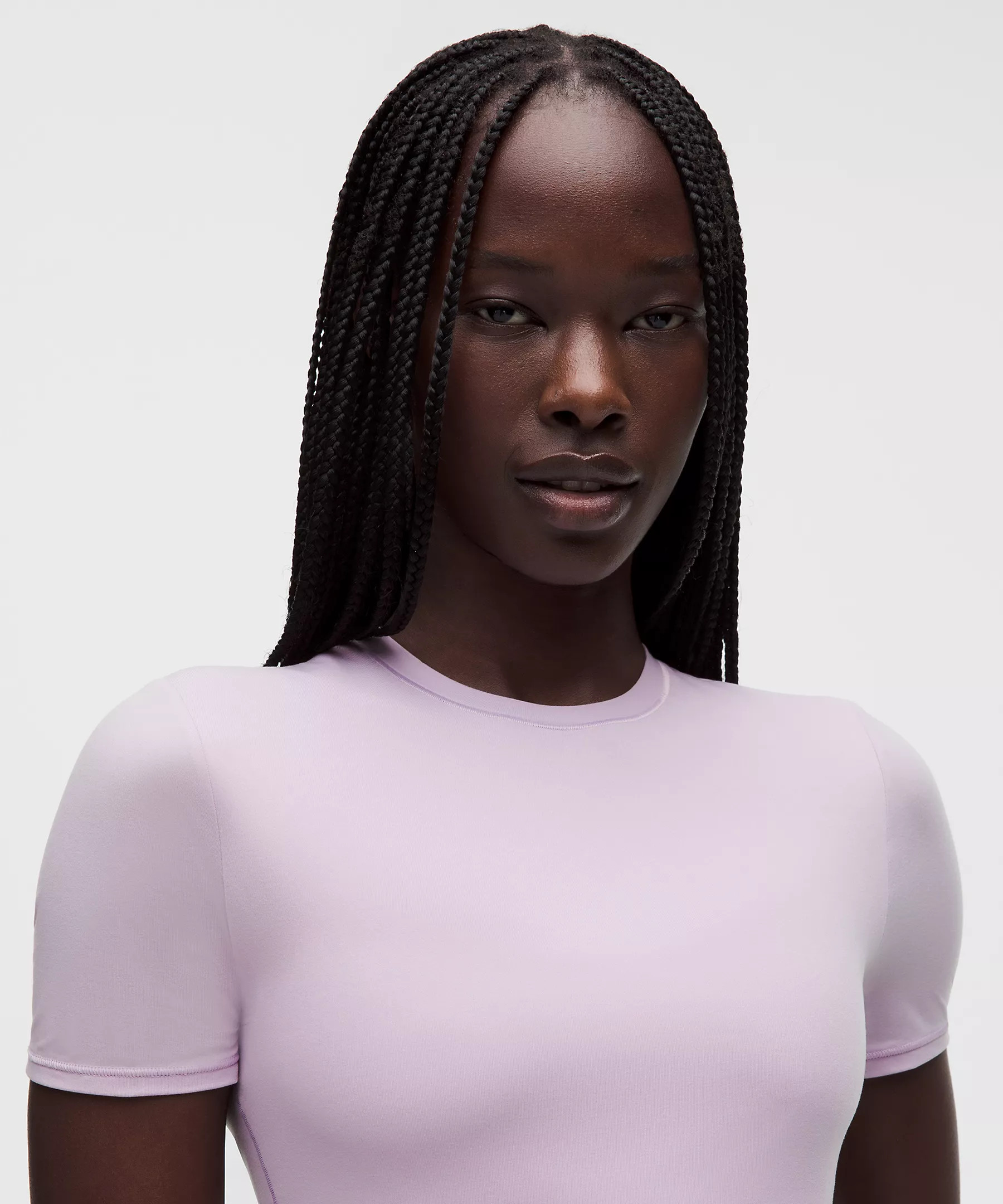 Wundermost Ultra-Soft Nulu Crewneck Cropped T-Shirt | Lululemon (US)