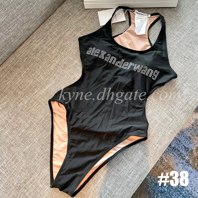 Dupe Fashion Clothing Brand Women's Swimsuit Swimwear Yoga Tracksuits Split Bikini One-piece Swim... | DHGate