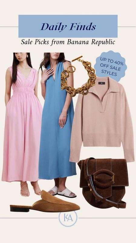 Banana Republic is offering up to 40% off sale items right now. So many cute options for spring and summer. 

#LTKstyletip #LTKfindsunder100 #LTKworkwear