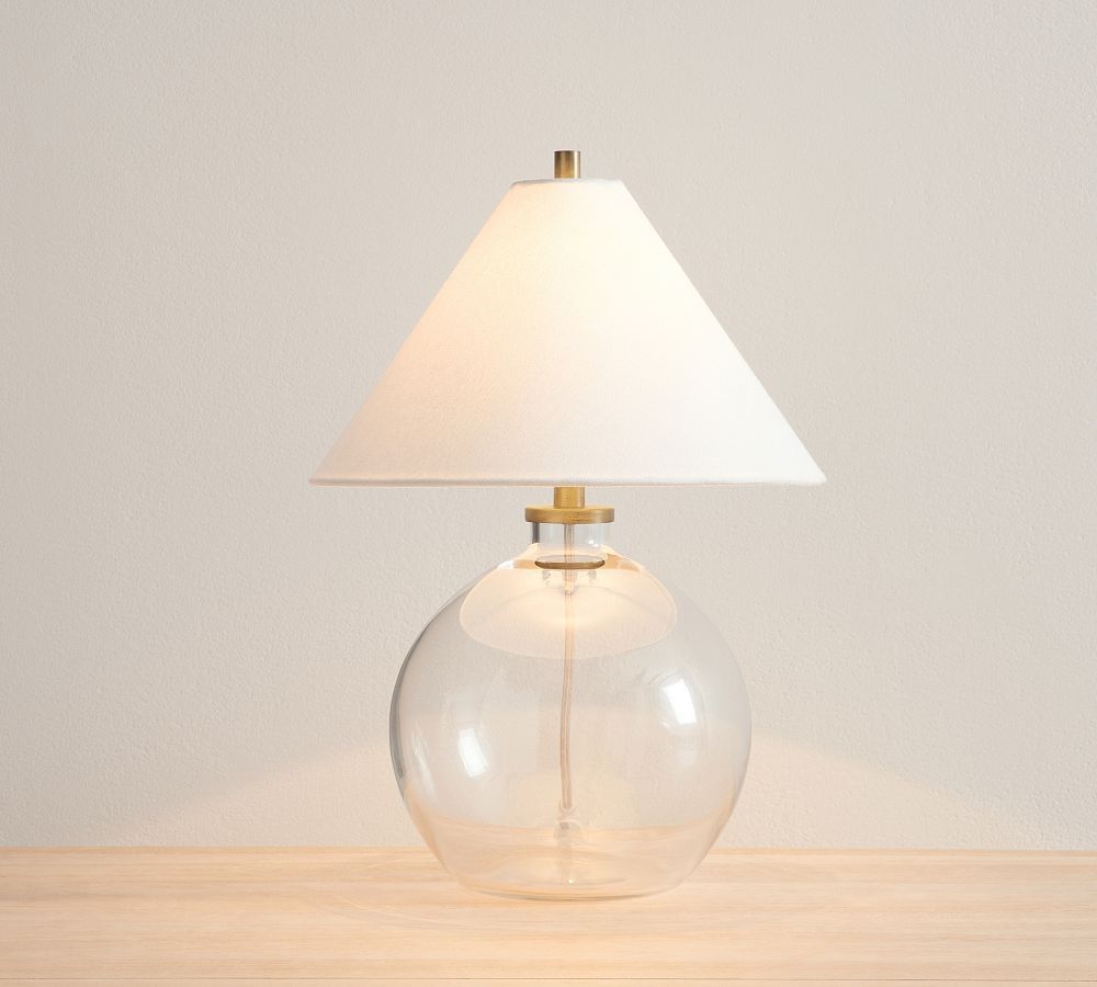 Callaway Recycled Glass Ball Lamp | Pottery Barn (US)