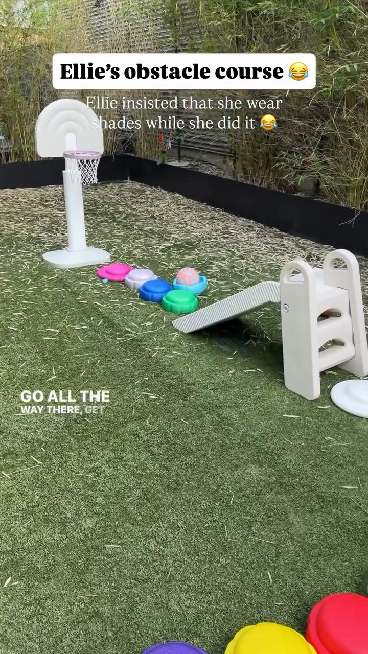 Ellie’s obstacle course 😂 she insisted that she wear shades while she did it 😂

#LTKHome #LTKActive #LTKKids