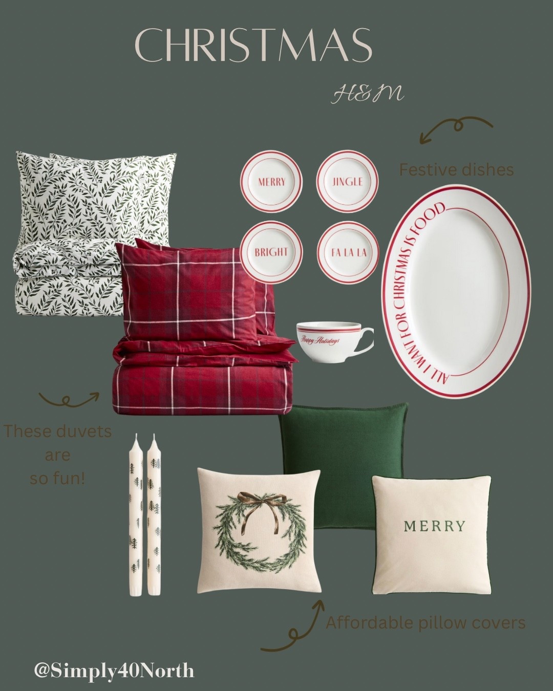 I love H&M Christmas.  It’s affordable and are such classy items.  I bought the pillow covers and the price is so good!

#LTKHome #LTKSeasonal
