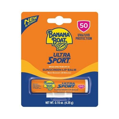 Banana Boat Ultra Sport Sunscreen Lip Balm - SPF 50 - 0.15oz | Target