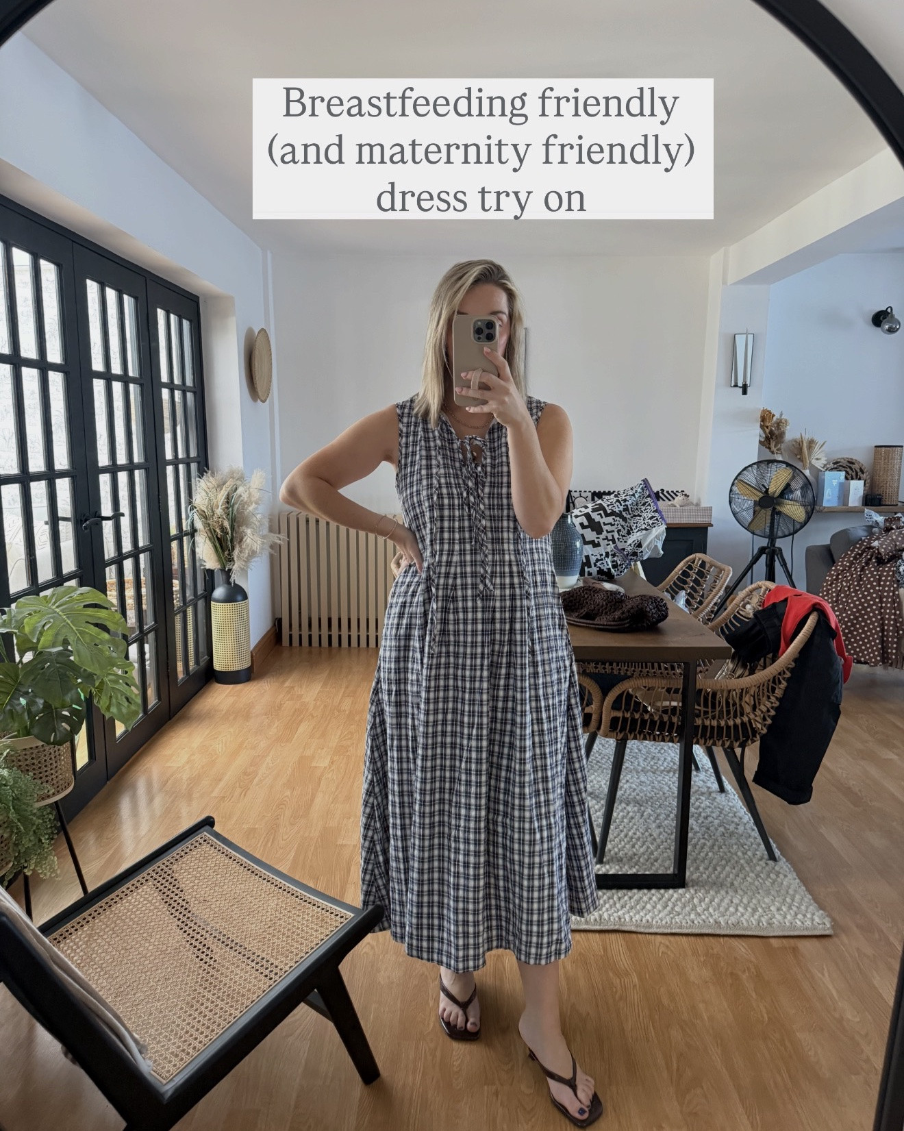 Breastfeeding friendly (and pregnancy friendly) dress try on.

#LTKsummer #LTKmaternity #LTKbaby
