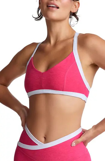 Beyond Yoga Spacedye Outlines Sports Bra | Nordstrom | Nordstrom