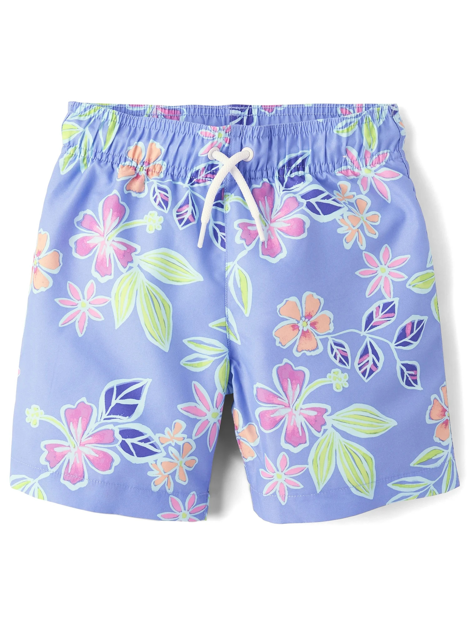 The Children's Place Boys Allover Print Swim Trunks, Sizes XS-XXL | Walmart (US)