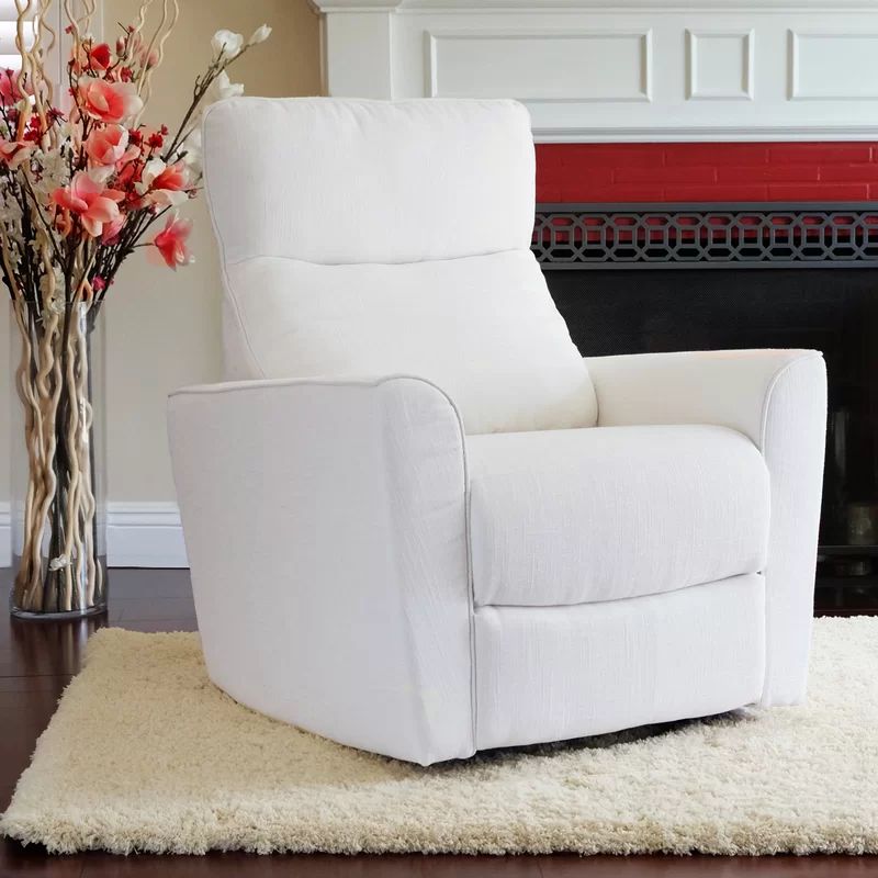 Soho Swivel Glider with Ottoman | Wayfair North America