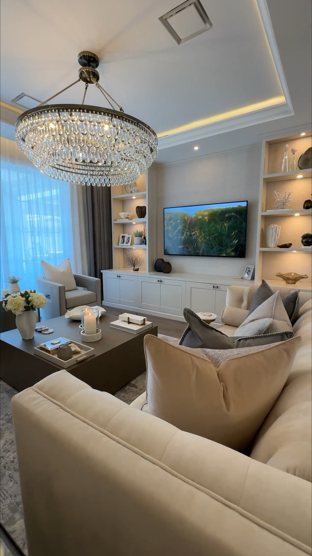 Tv units with shelves & decor details ✨

#LTKFindsUnder50 #LTKHome #LTKFindsUnder100