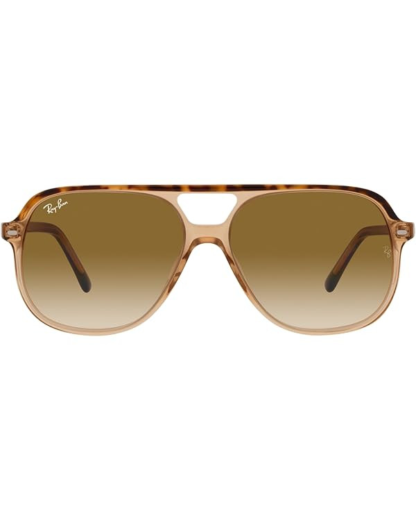 Ray-Ban Rb2198f Bill Low Bridge Fit Square Sunglasses | Amazon (US)