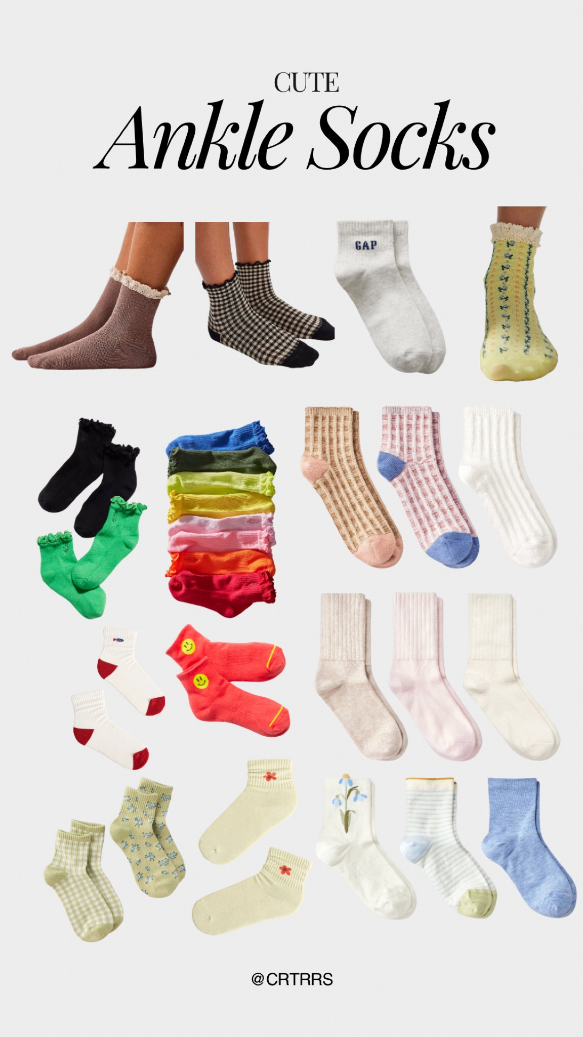 cute ankle socks 

#LTKStyleTip #LTKFindsUnder50 #LTKU
