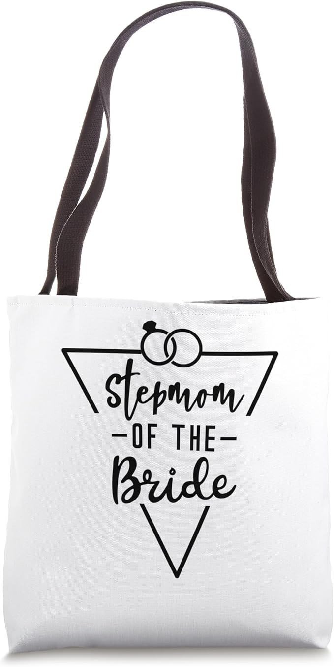 Stepmom of the Bride - Stepmother Step Mother Mom Tote Bag | Amazon (US)