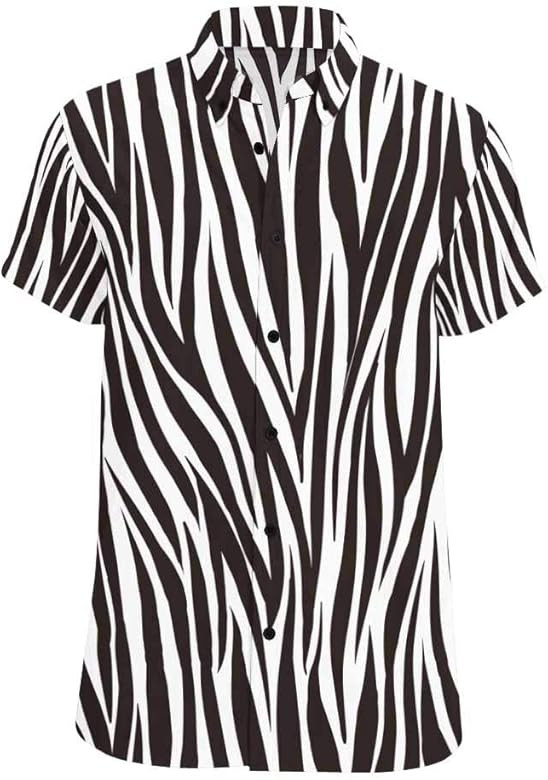 InterestPrint Men Botton Up T-Shirt Angels Wings, Cloud, Sky, Heart Regular Fit Short Sleeve Polo Ca | Amazon (US)