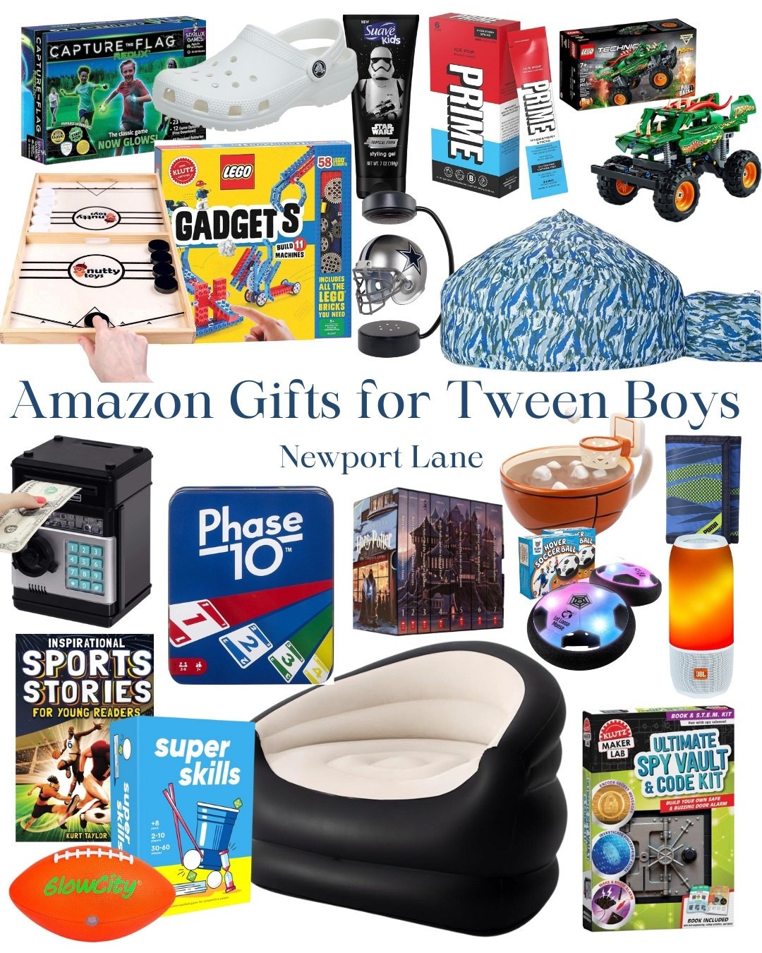 Get ready to find the coolest gadgets, most exciting games, and must-have gear that will make any tween boy's day! You'll find the perfect present here.
boys gifts, tween life, practical gifts, christmas shopping, boys wishlist, indoor games, movie night, sports geek

#LTKFindsUnder100 #LTKHoliday #LTKGiftGuide