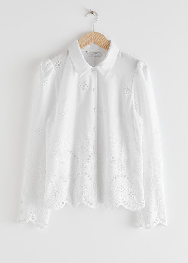 Broderie Anglaise Blouse | & Other Stories (EU + UK)