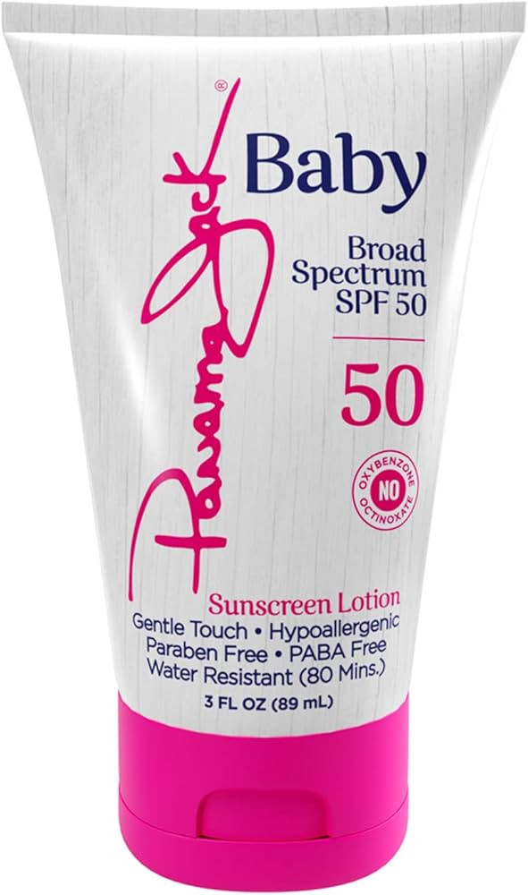 Amazon.com: Panama Jack Baby Sunscreen Lotion - SPF 50, Broad Spectrum UVA/UVB Protection, Hypoal... | Amazon (US)