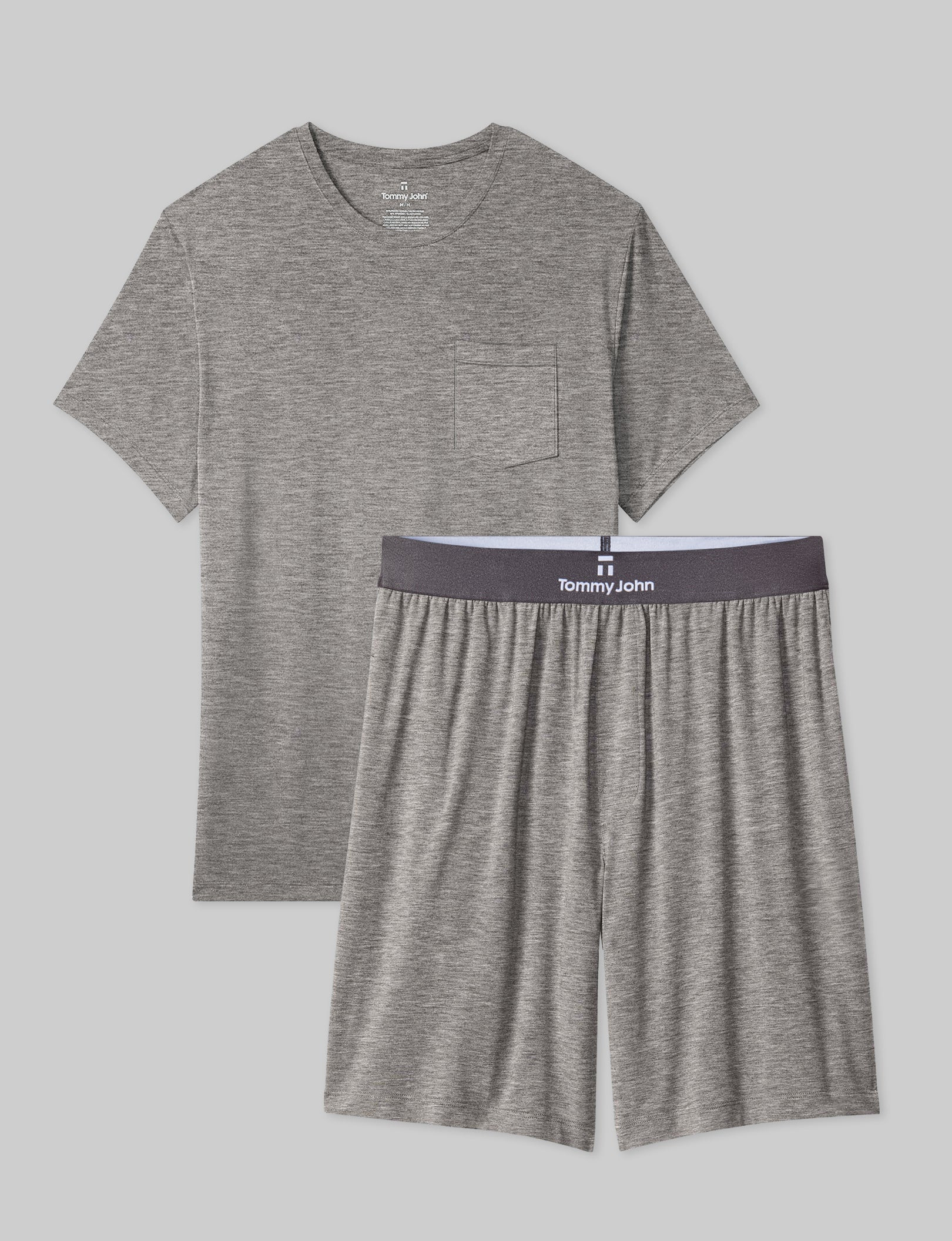 Second Skin Sleep Pocket Tee & Short Set | Tommy John