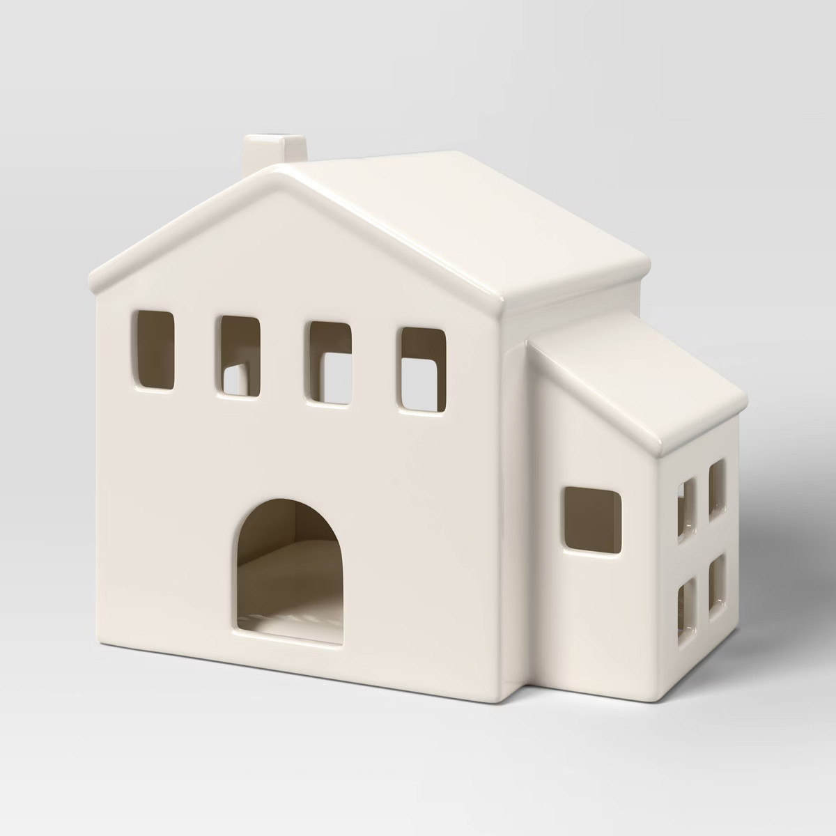 Ceramic LED Tudor House White Christmas - Threshold™ | Target