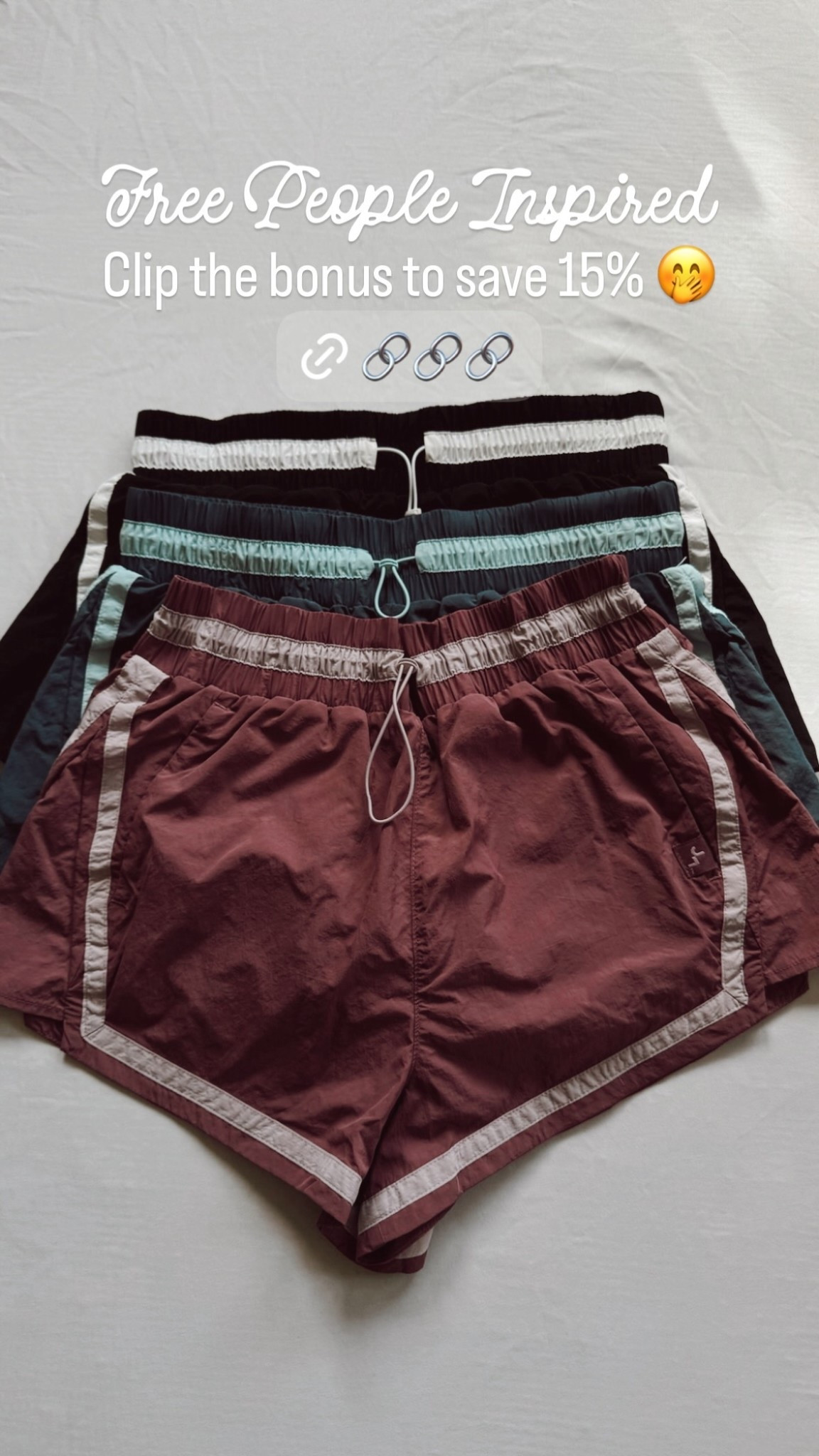 Clip the bonus to save 15% 🤭 Free People Inspired