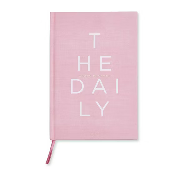 Undated Daily Planner 8.5"x 5.75" Pink - West Emory | Target