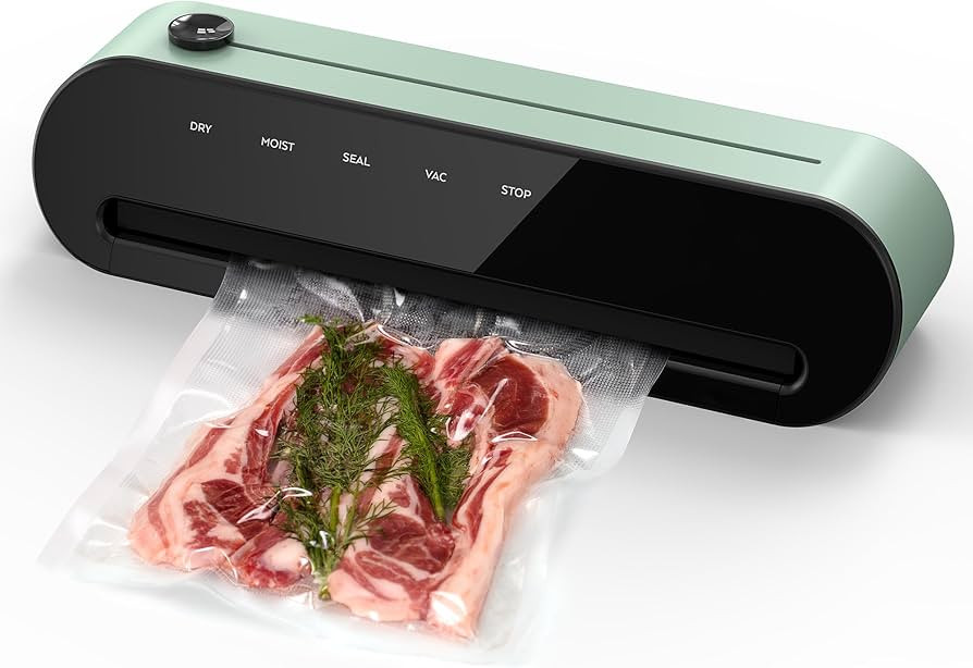 CROWNFUL Vacuum Sealer Machine, Automatic 5 in 1 LED Touch Screen Food Sealer with Dry & Moist Mo... | Amazon (US)