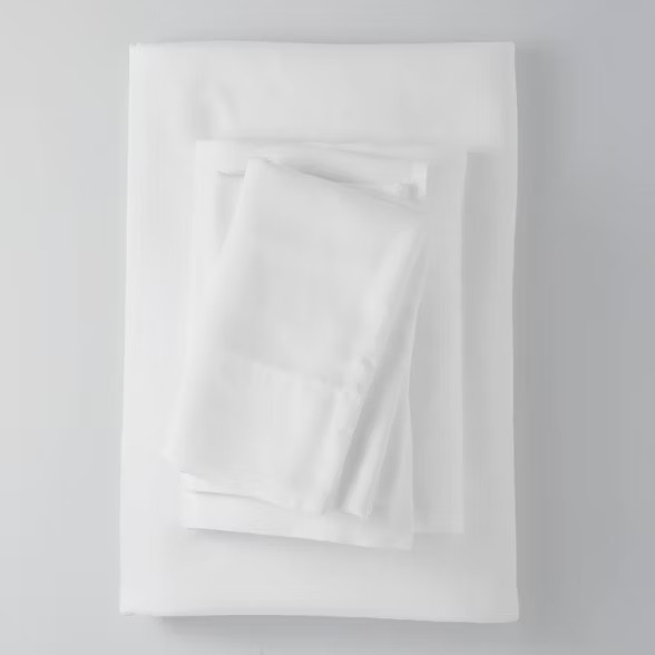 400 Thread Count Washed Lyocell Solid Sheet Set - Casaluna™ | Target